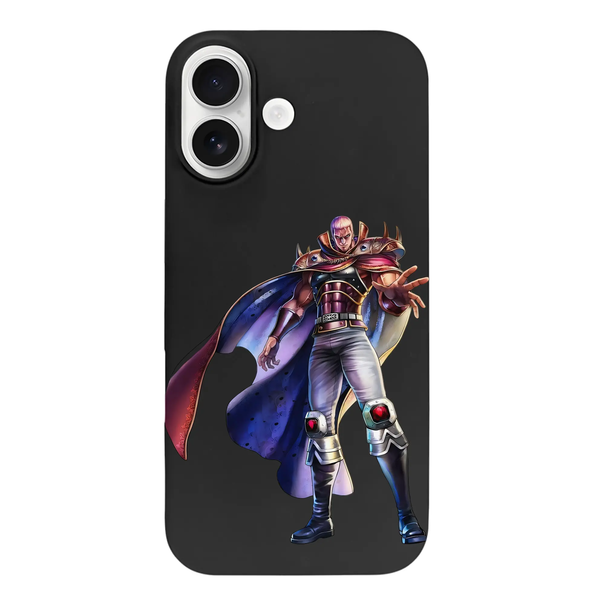 北斗の拳 グッズ,ラオウ - iPhone 17 シリーズ シリコンケース 薄型 耐衝撃 指紋防止 ソフトタッチカバー 精密フィット 傷防止 保護ケース iPhone 17/17 Air/17 Pro/17 Pro Max 対応